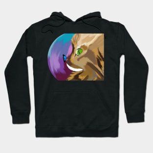 The Cat and the Butterfly Aura Hoodie